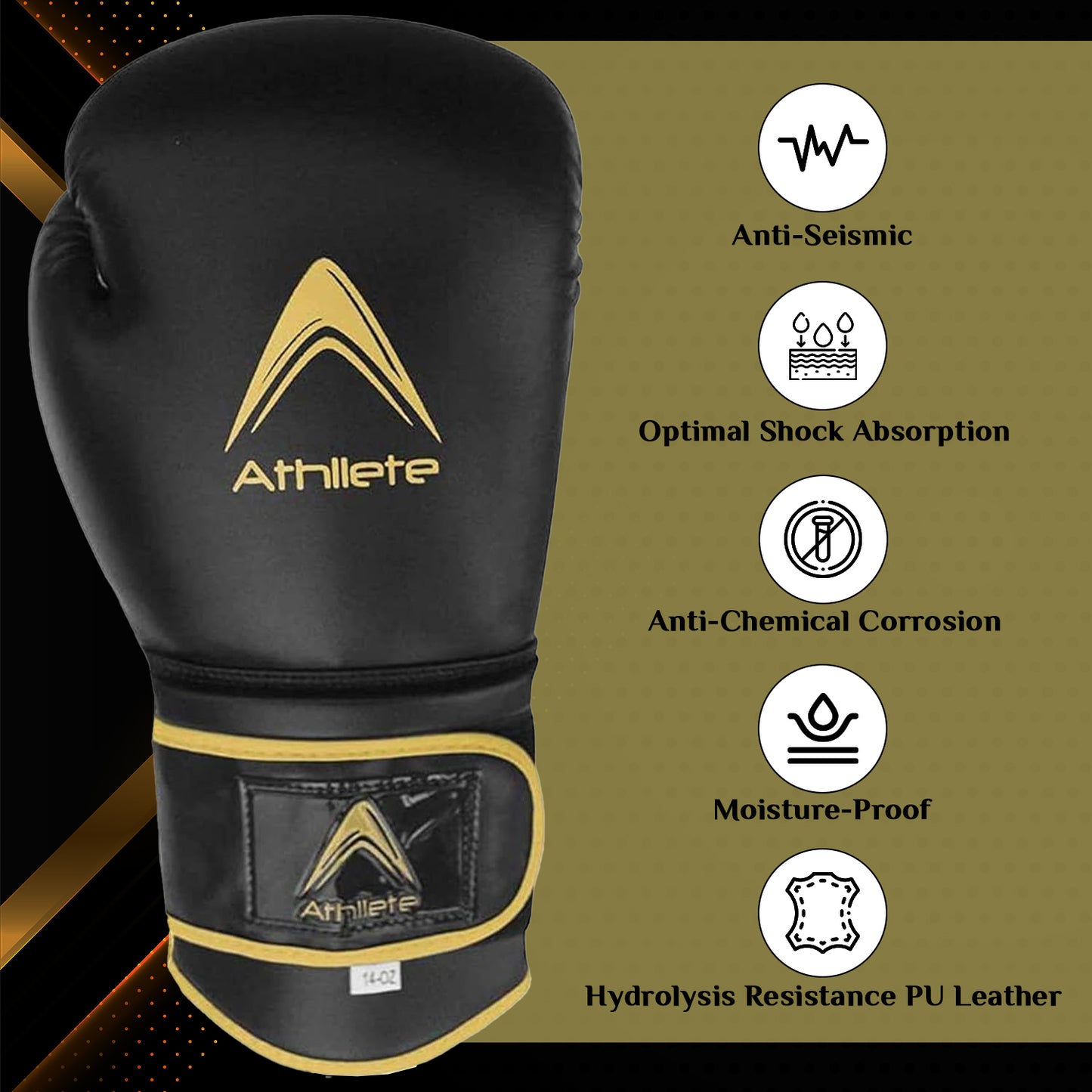 Athllete Training Boxing Gloves