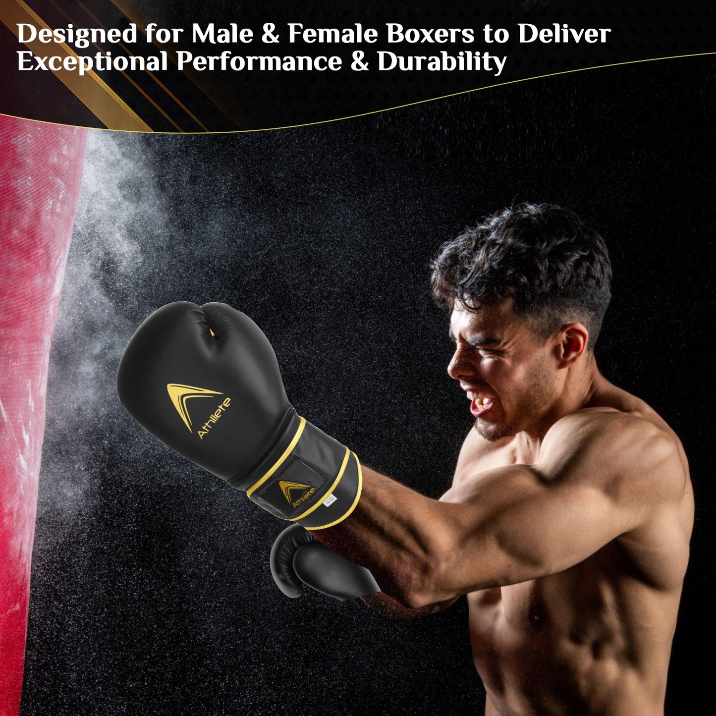 Athllete Training Boxing Gloves