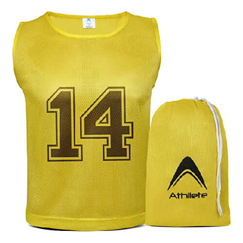 Golden Yellow Numbered Front/Back (13-24)