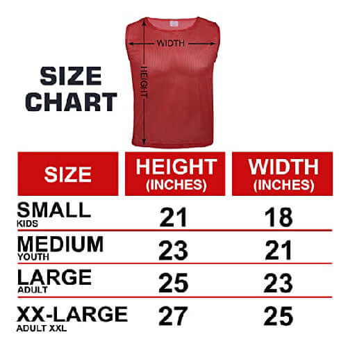 Red Numbered Front/Back (13-24)